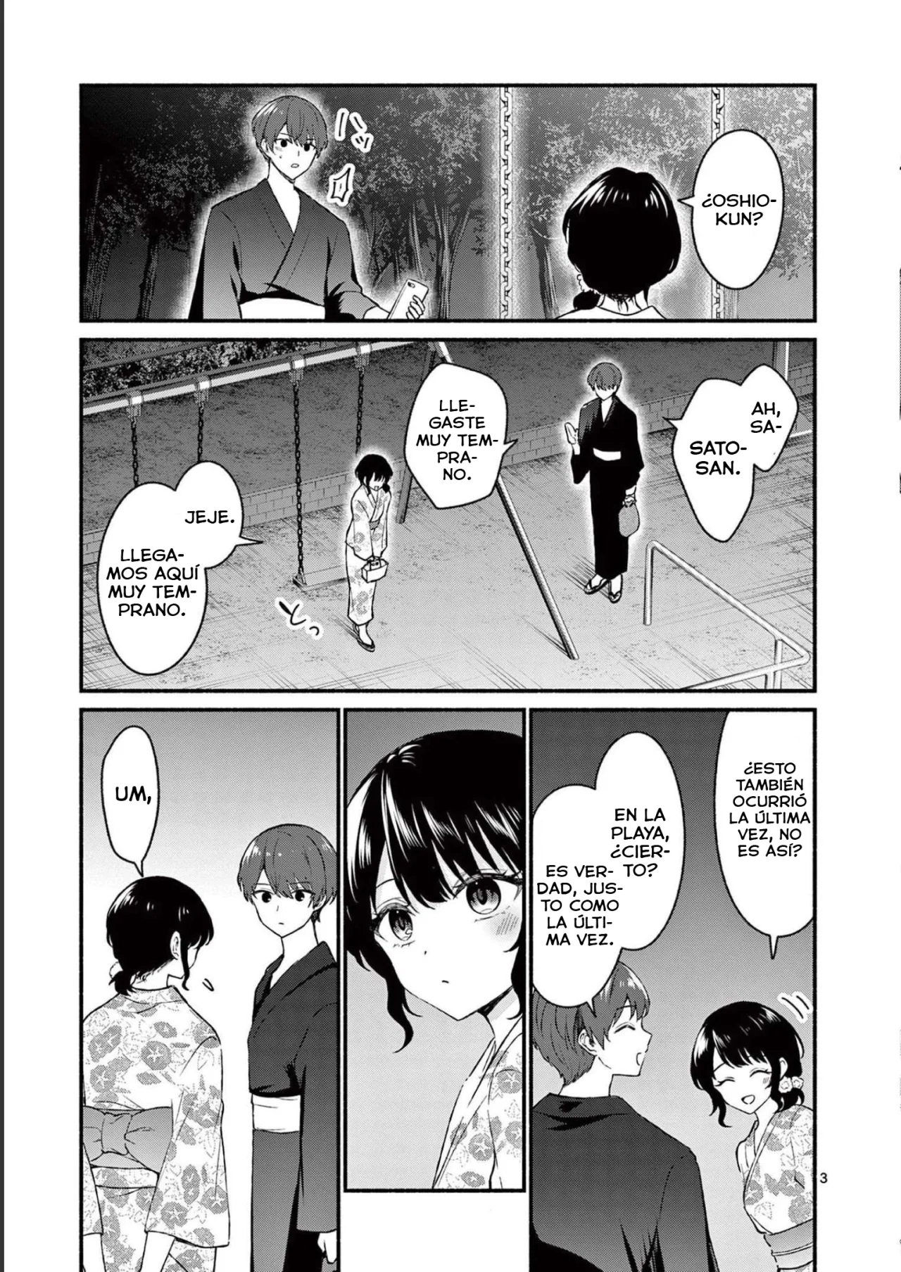 Shiotaiou no Sato-san ga Ore ni dake Amai Capítulo 46 - Page 5
