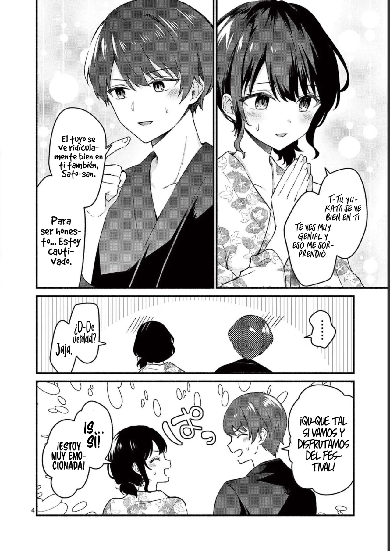 Shiotaiou no Sato-san ga Ore ni dake Amai Capítulo 46 - Page 6