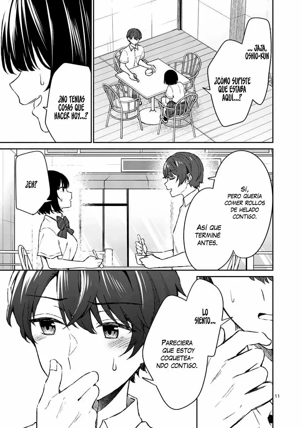 Shiotaiou no Sato-san ga Ore ni dake Amai Capítulo 7 - Page 12