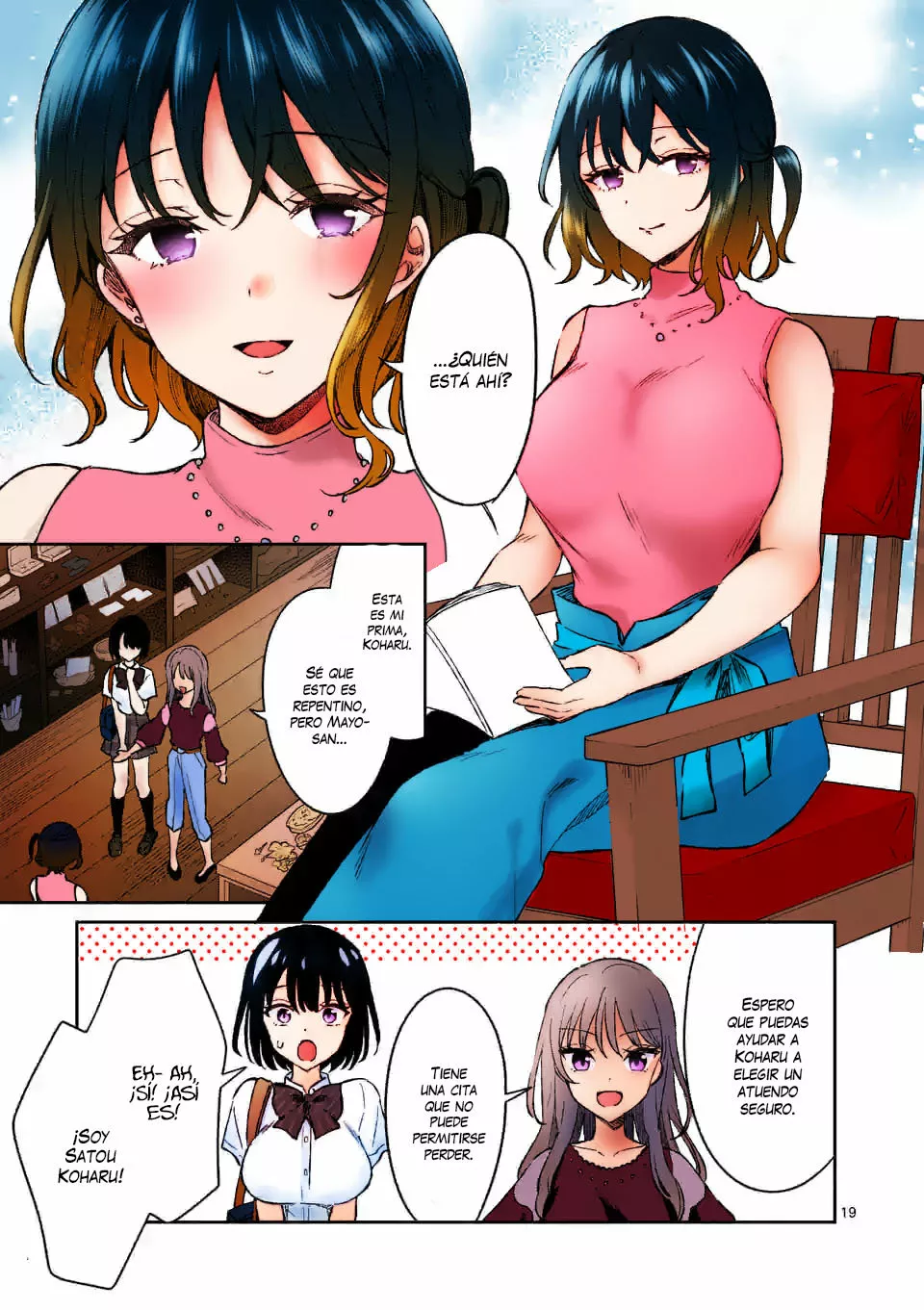 Shiotaiou no Sato-san ga Ore ni dake Amai Capítulo 8 - Page 20