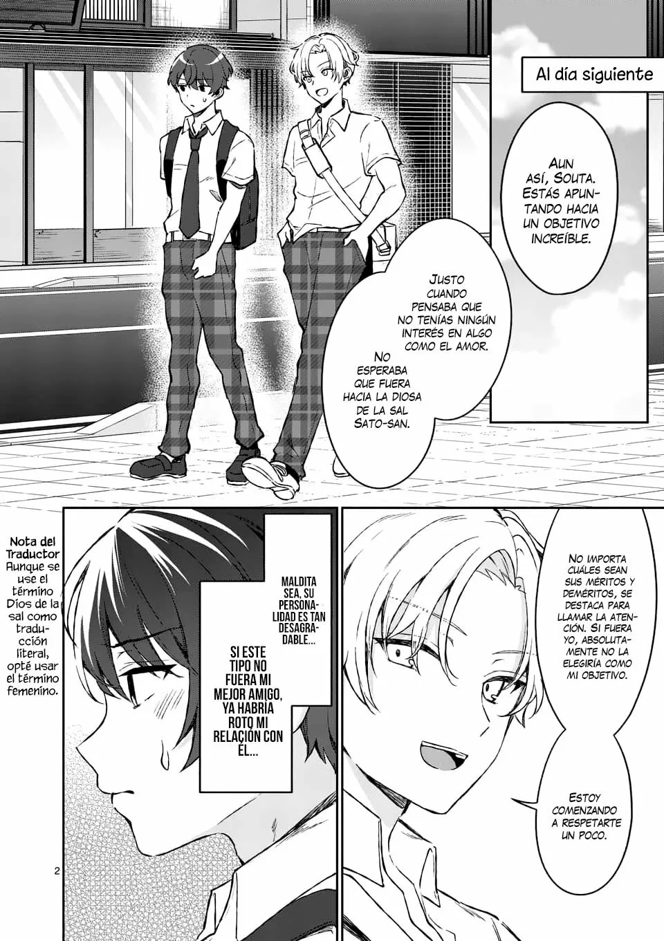 Shiotaiou no Sato-san ga Ore ni dake Amai Capítulo 8 - Page 3