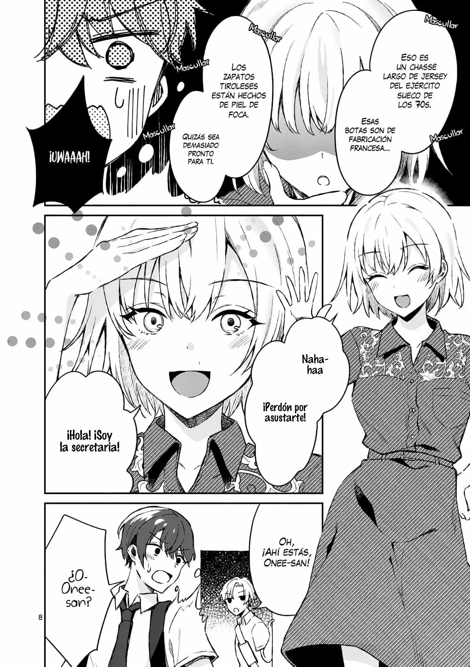 Shiotaiou no Sato-san ga Ore ni dake Amai Capítulo 8 - Page 9