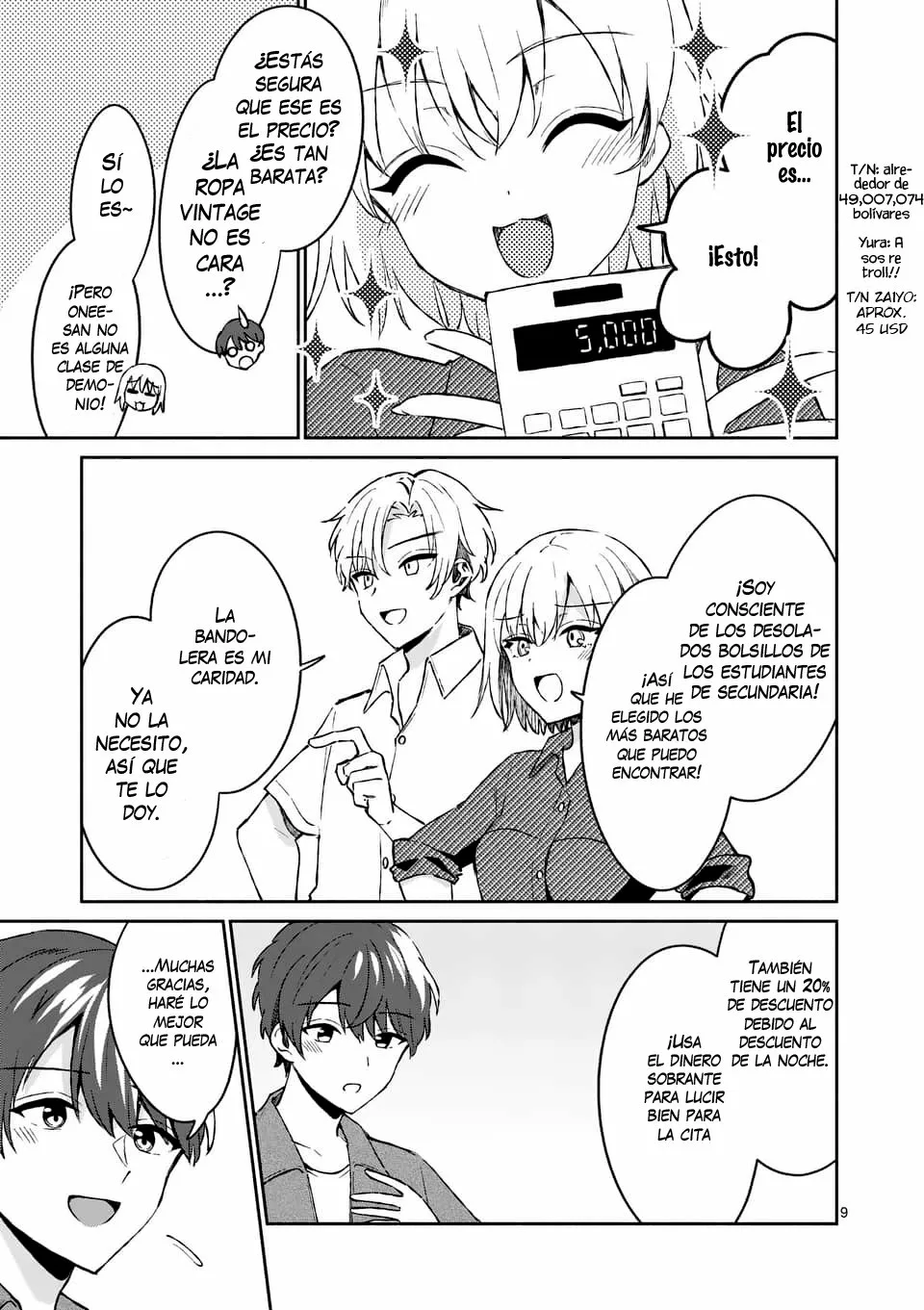 Shiotaiou no Sato-san ga Ore ni dake Amai Capítulo 9 - Page 10
