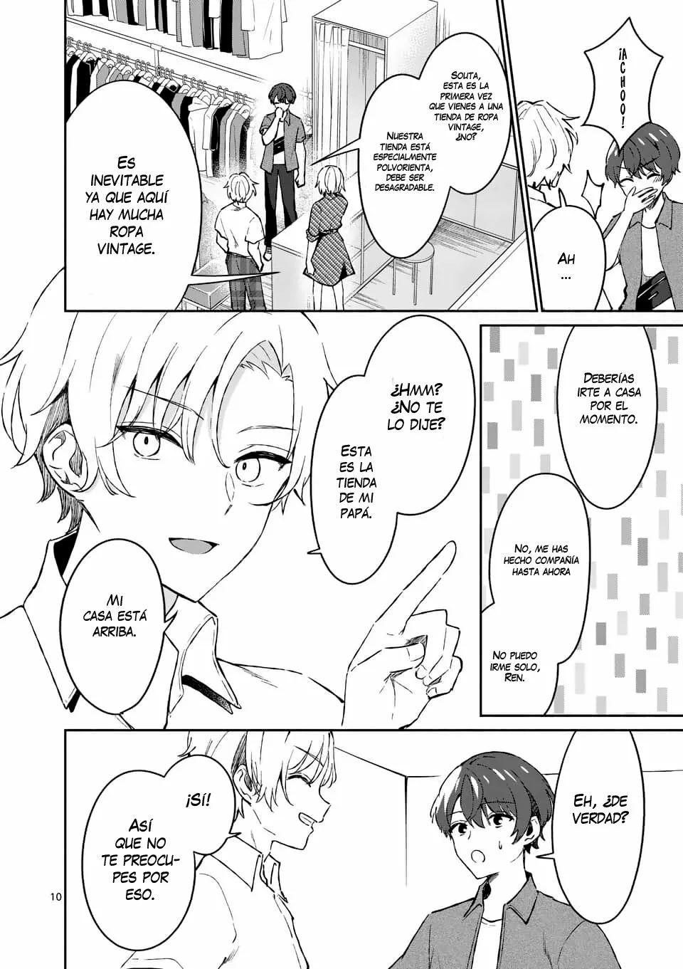 Shiotaiou no Sato-san ga Ore ni dake Amai Capítulo 9 - Page 11