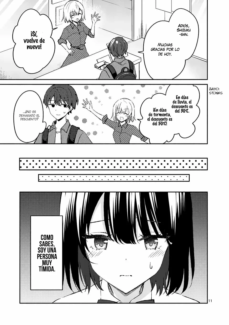 Shiotaiou no Sato-san ga Ore ni dake Amai Capítulo 9 - Page 12