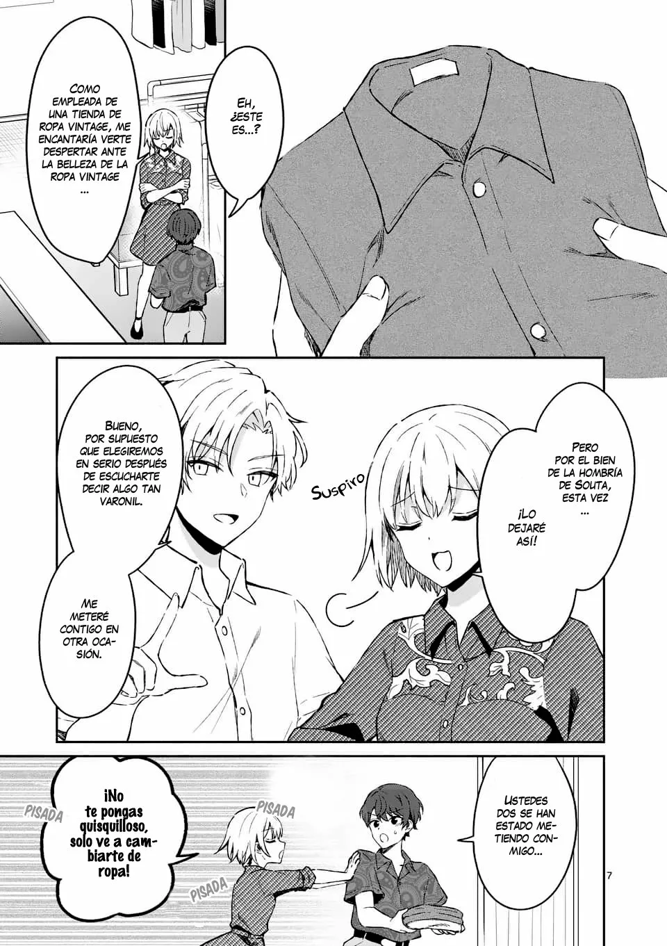 Shiotaiou no Sato-san ga Ore ni dake Amai Capítulo 9 - Page 8