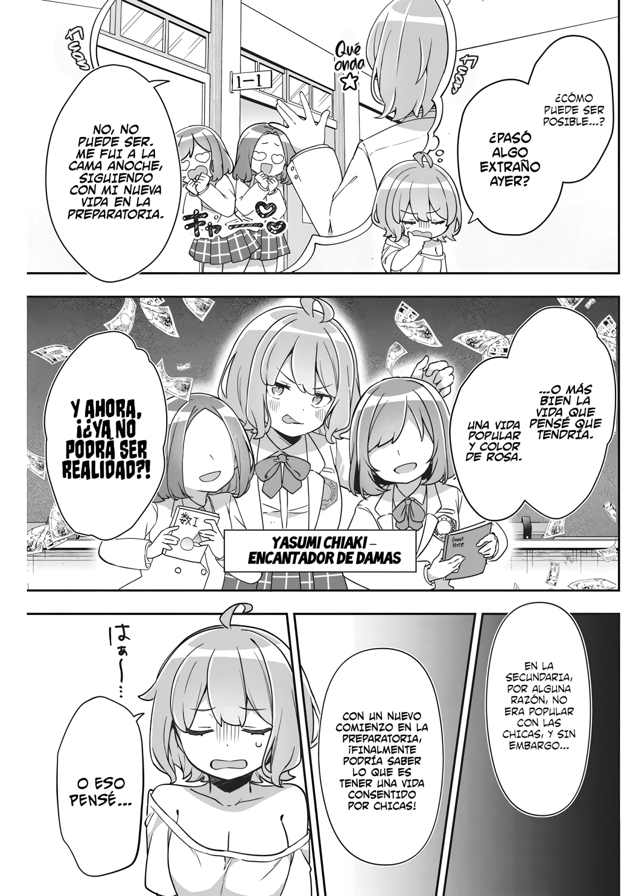 Watashi no Hatsukoi wa Hazukashisugite Darenimo Ienai Capítulo 1 - Page 8