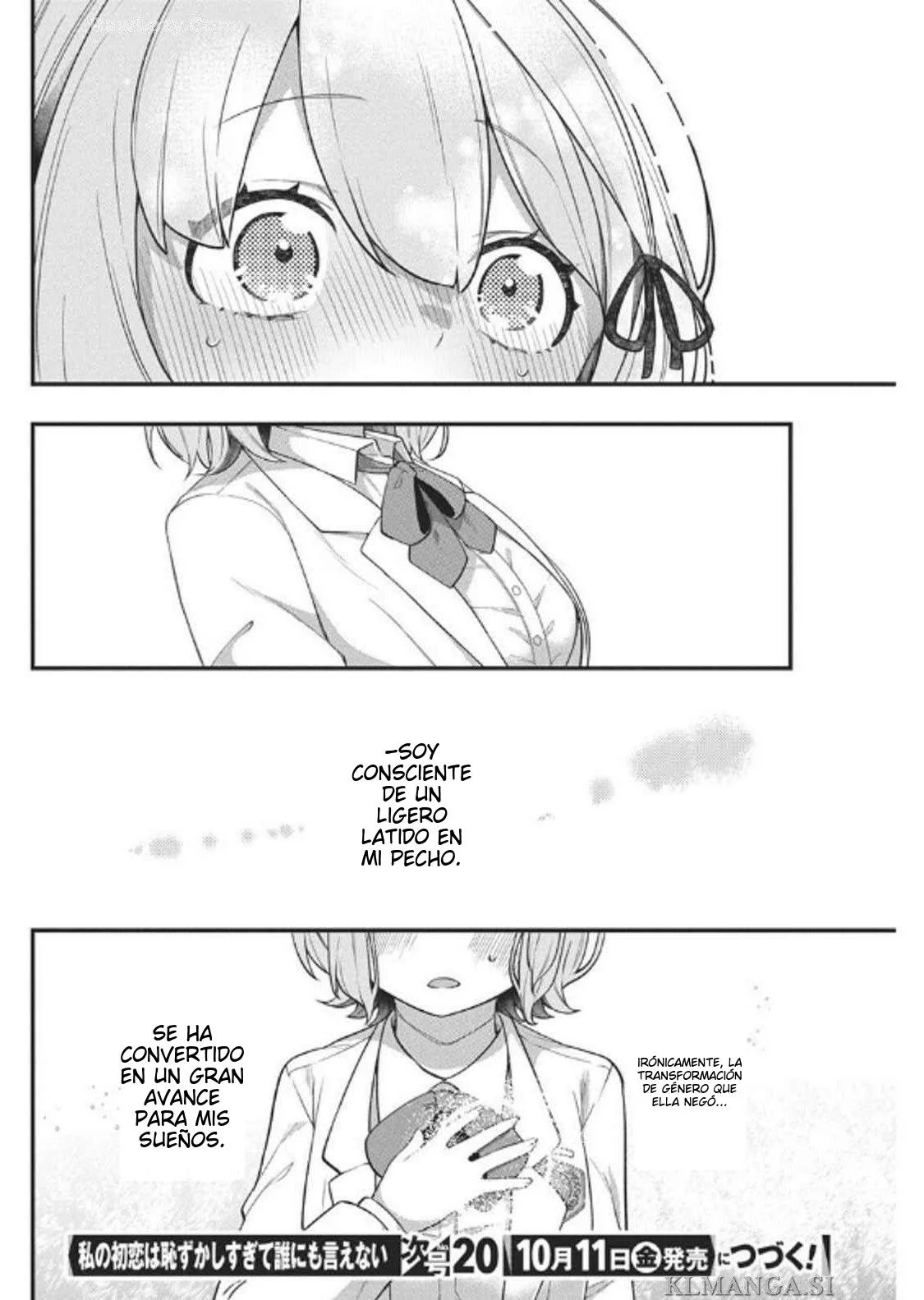 Watashi no Hatsukoi wa Hazukashisugite Darenimo Ienai Capítulo 10 - Page 21