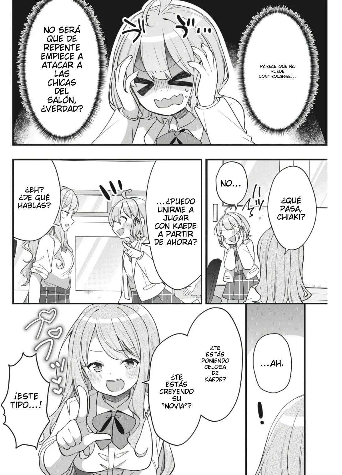 Watashi no Hatsukoi wa Hazukashisugite Darenimo Ienai Capítulo 11 - Page 8