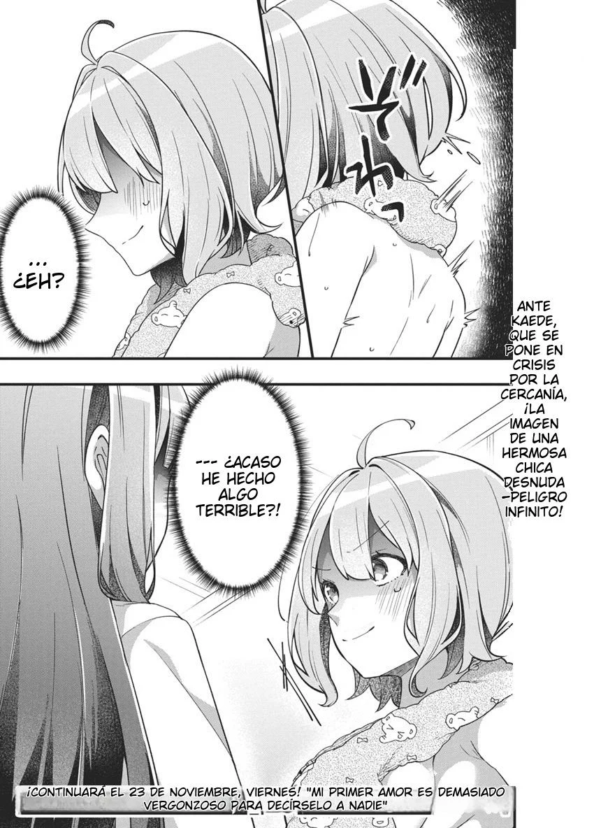 Watashi no Hatsukoi wa Hazukashisugite Darenimo Ienai Capítulo 12 - Page 21