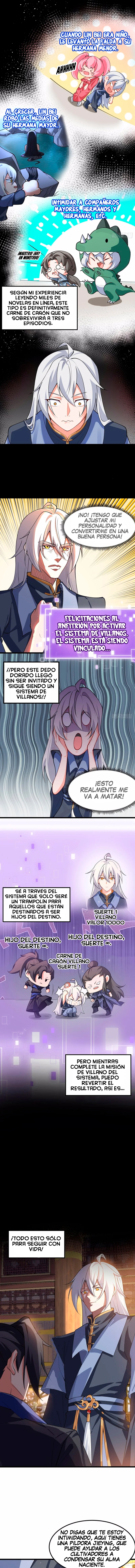 Como persona justa, el sistema me obligó a convertirme en un villano Capítulo 1 - Page 5