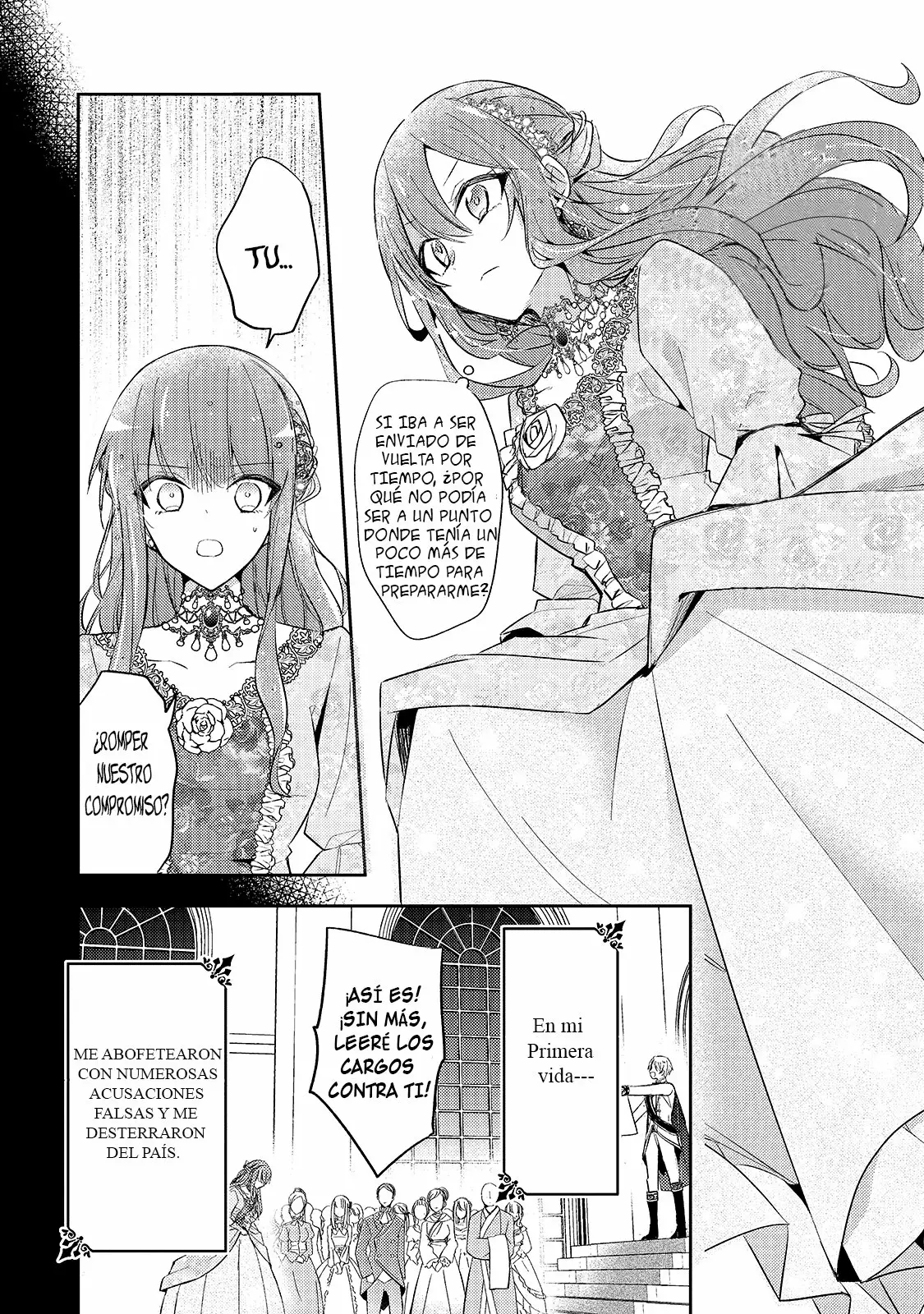 Loop 7-kai me no Akuyaku Reijou wa, Moto Tekikoku de Jiyuu Kimamana Hanayome Seikatsu wo Mankitsu Suru Capítulo 1 - Page 6