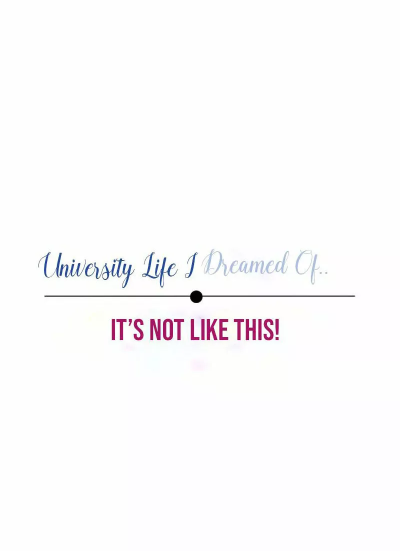 University life I dreamed of…It’s not like this! Capítulo 24 - Page 8
