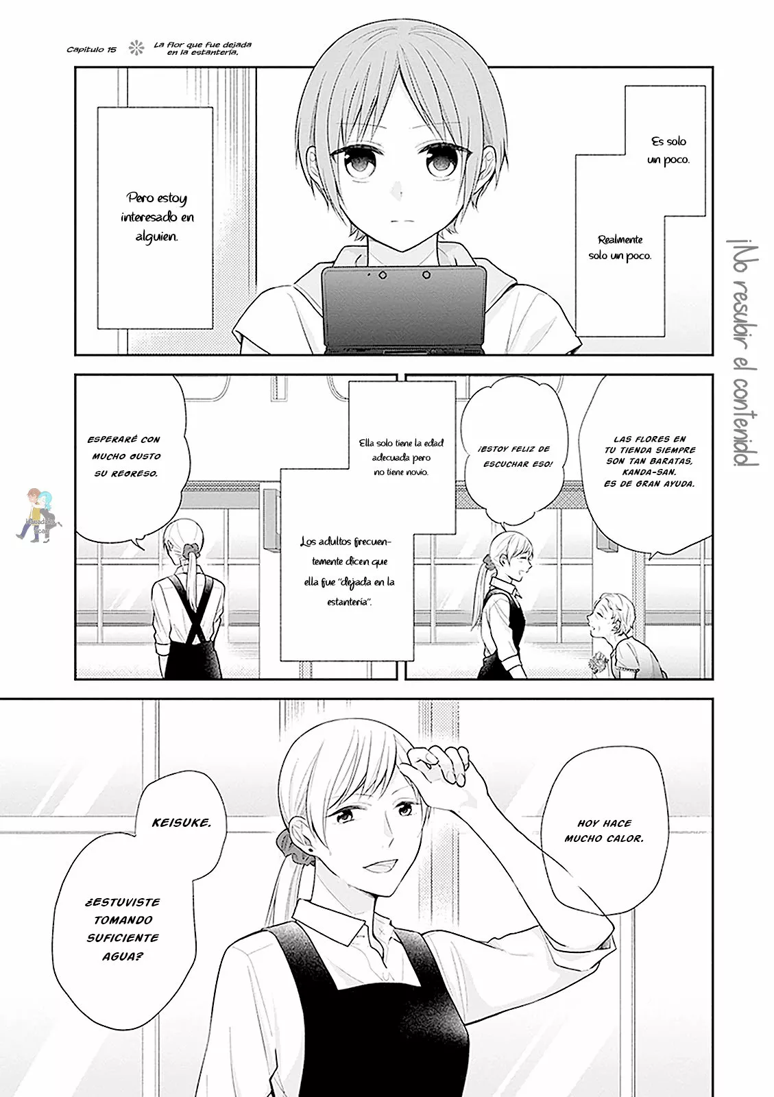 Busu ni Hanataba wo. Capítulo 15 - Page 2