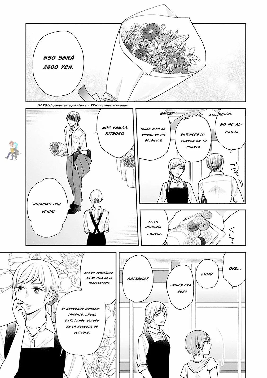 Busu ni Hanataba wo. Capítulo 15 - Page 6