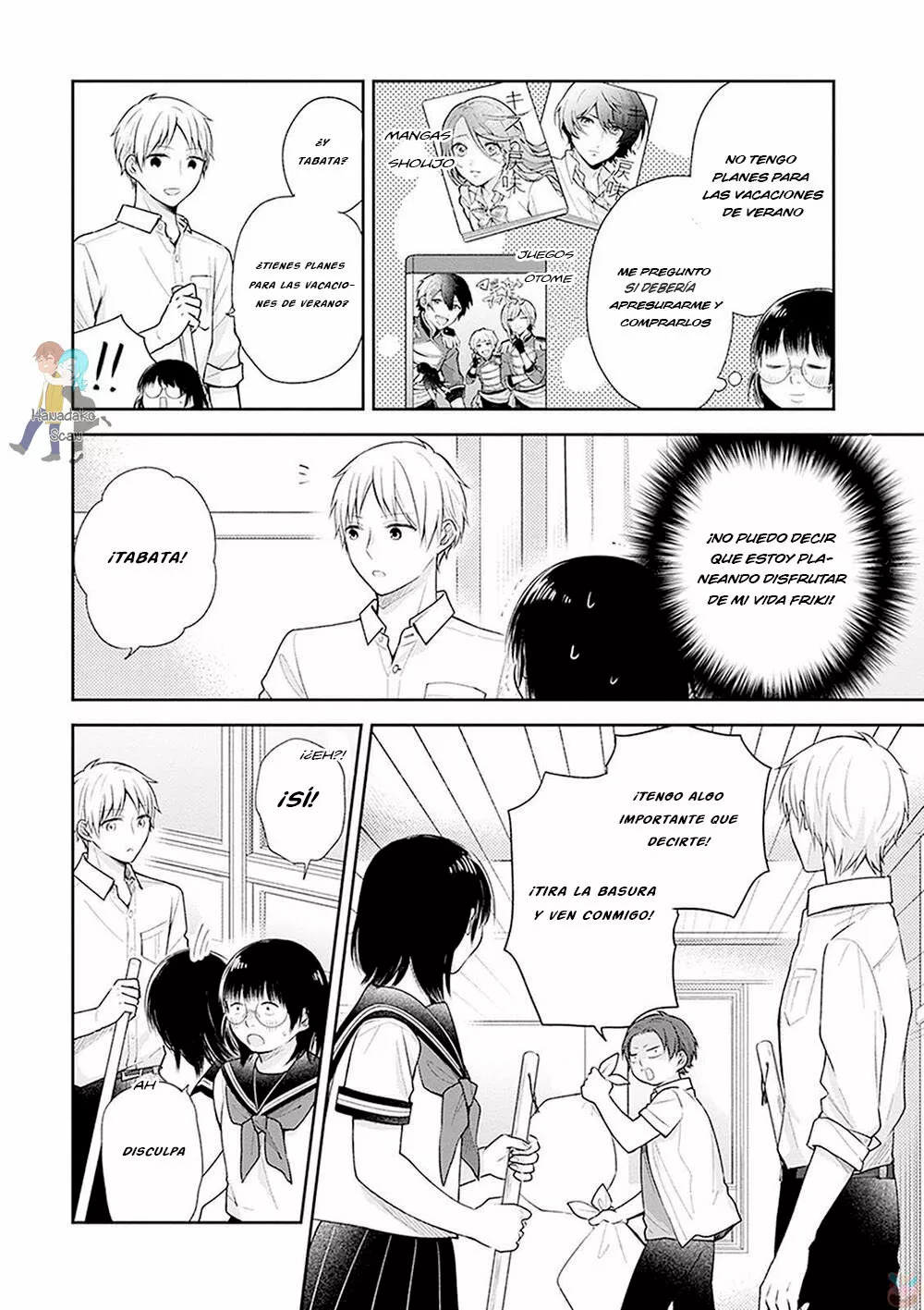 Busu ni Hanataba wo. Capítulo 18 - Page 6