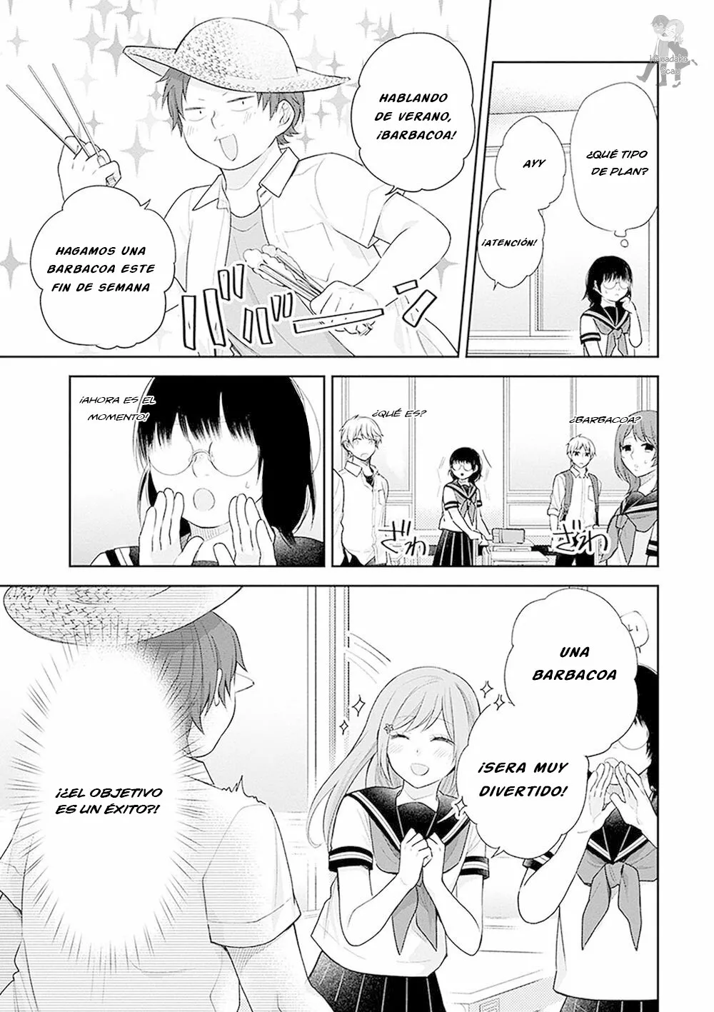 Busu ni Hanataba wo. Capítulo 18 - Page 9