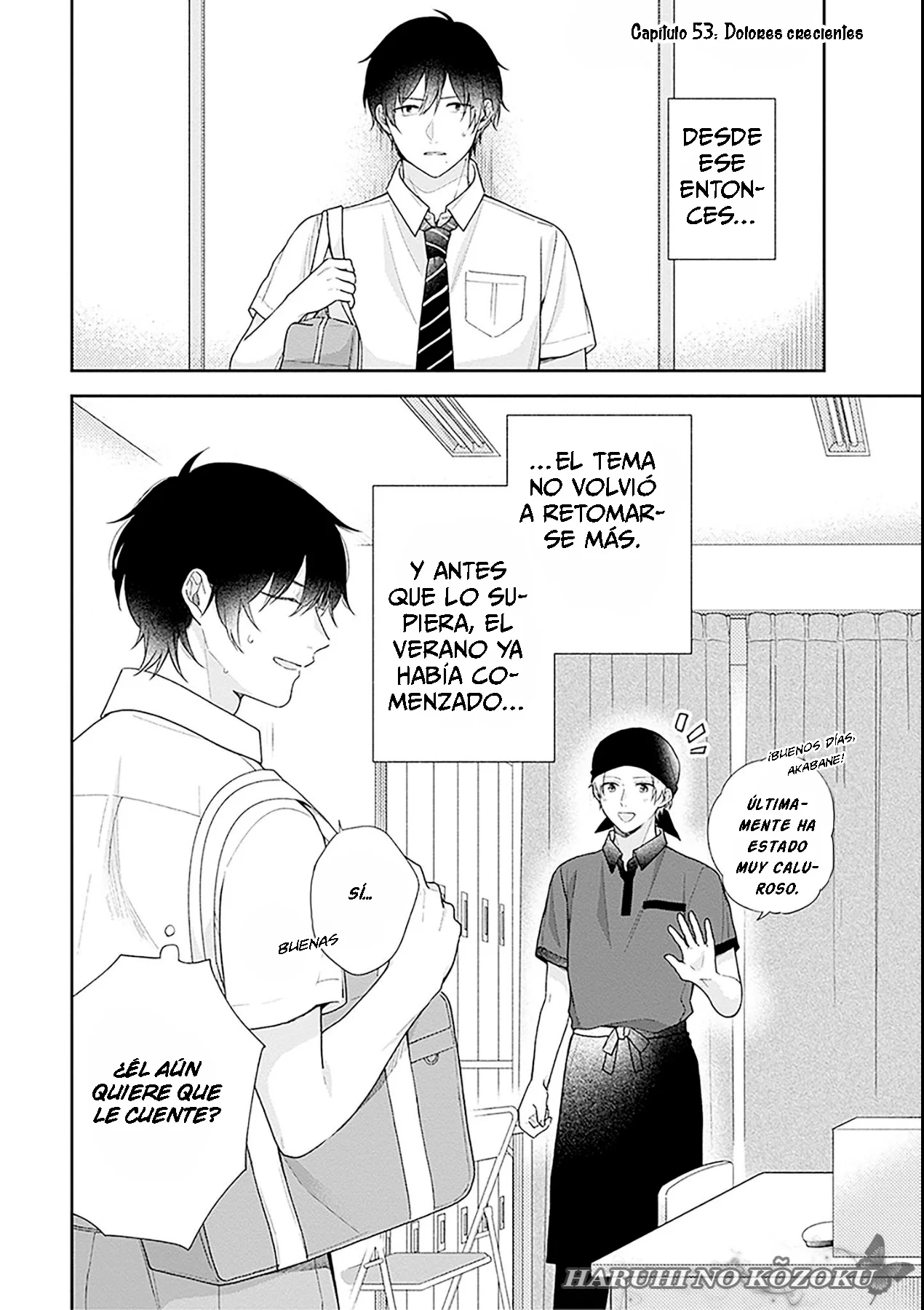 Busu ni Hanataba wo. Capítulo 53 - Page 3