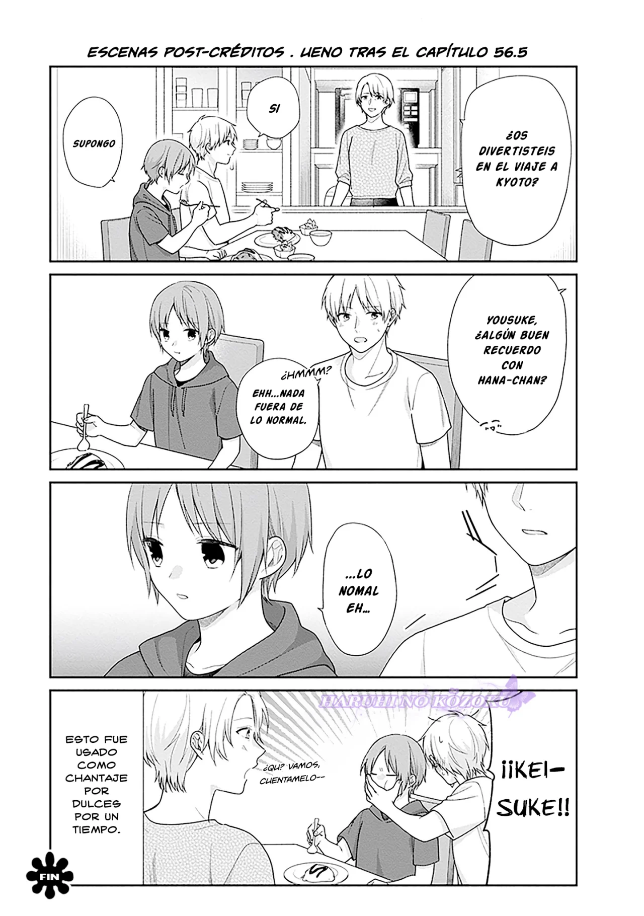 Busu ni Hanataba wo. Capítulo 56.5 - Page 9