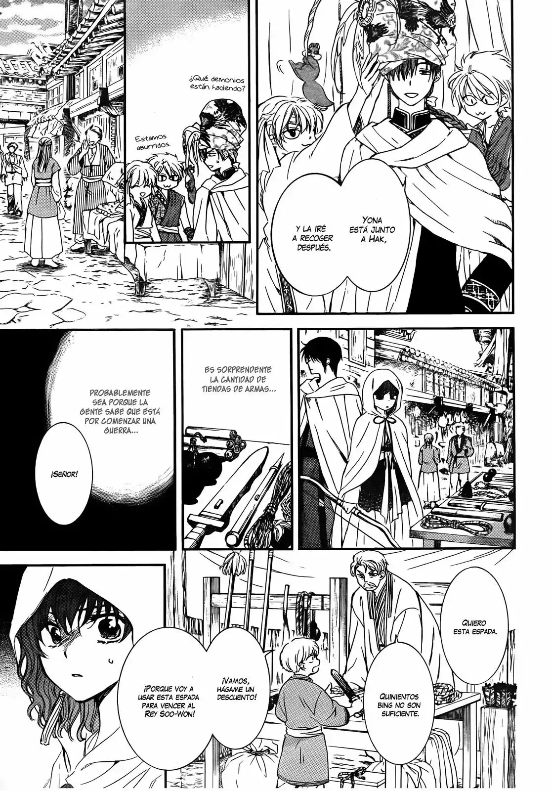 Akatsuki no Yona Capítulo 131 - Page 6