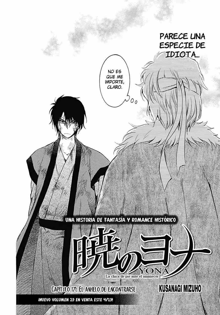 Akatsuki no Yona Capítulo 171 - Page 3