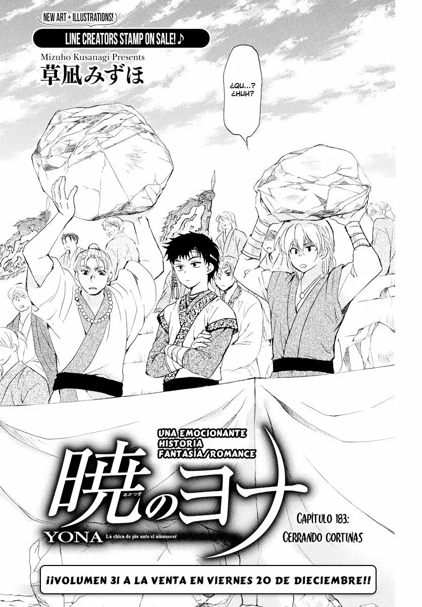 Akatsuki no Yona Capítulo 183 - Page 2