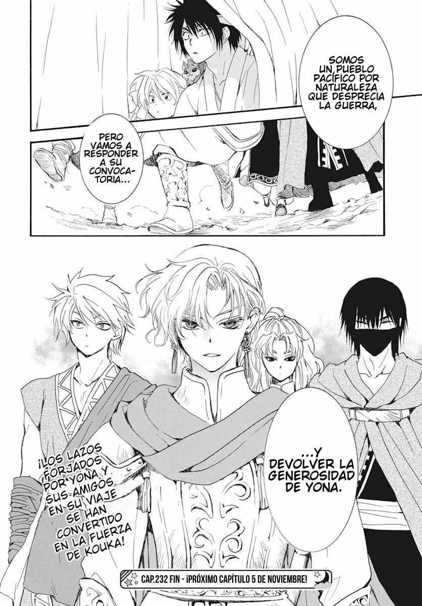 Akatsuki no Yona Capítulo 232 - Page 30