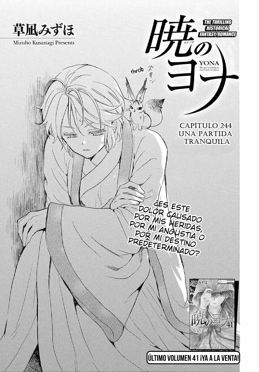 Akatsuki no Yona Capítulo 244 - Page 2