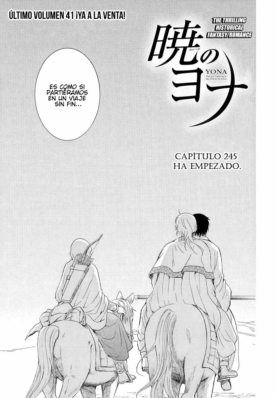 Akatsuki no Yona Capítulo 245 - Page 4