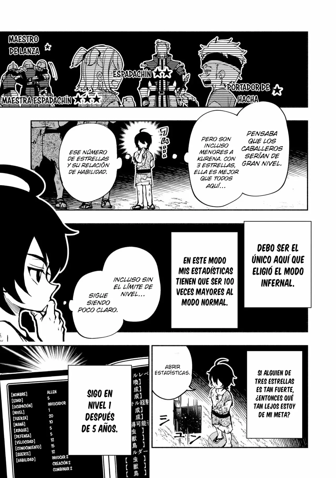 Hell Mode: Yarikomi Suki no Gamer wa Hai-settei no Isekai de Musou suru – Hajimari no Shoukanshi Capítulo 1 - Page 25