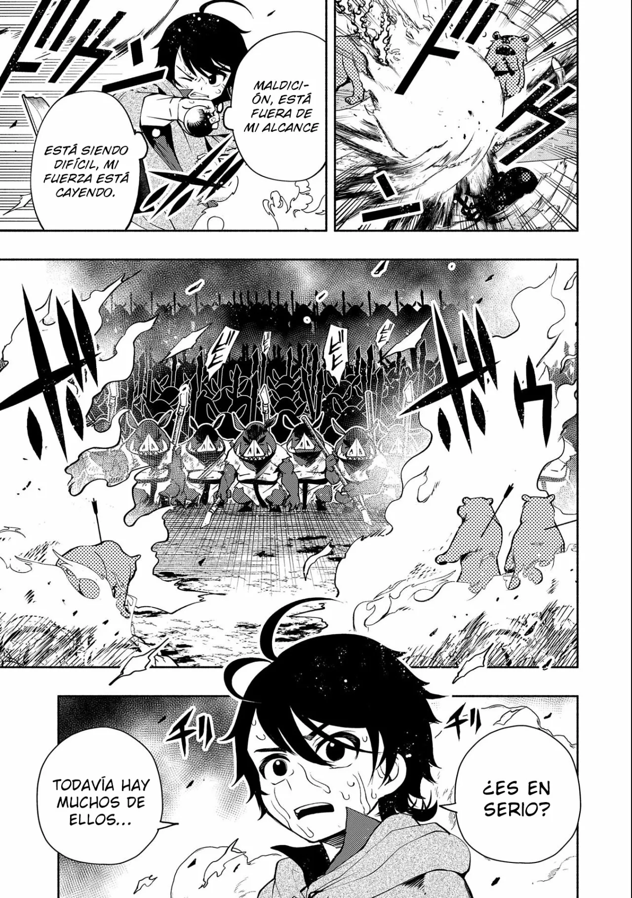 Hell Mode: Yarikomi Suki no Gamer wa Hai-settei no Isekai de Musou suru – Hajimari no Shoukanshi Capítulo 13 - Page 7