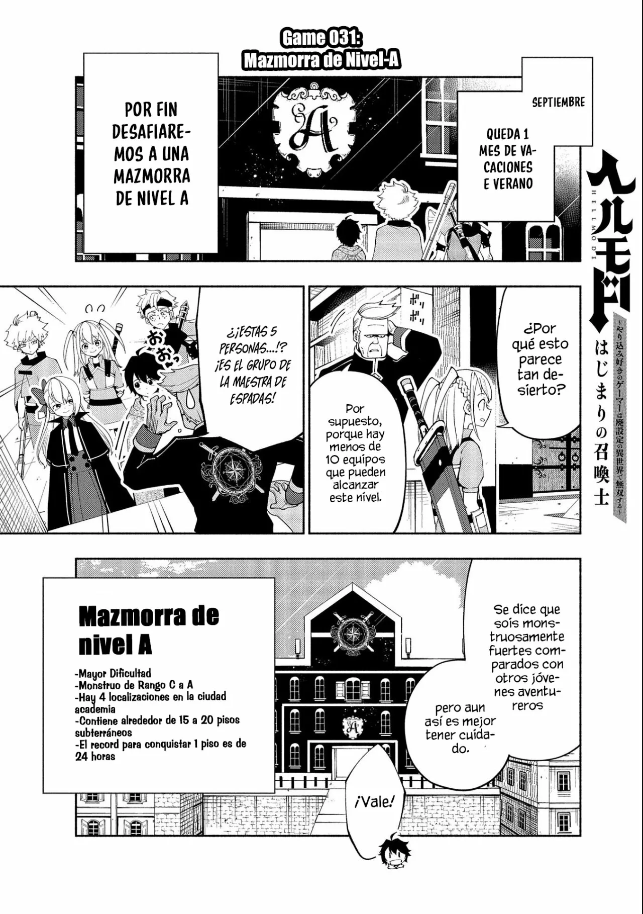 Hell Mode: Yarikomi Suki no Gamer wa Hai-settei no Isekai de Musou suru – Hajimari no Shoukanshi Capítulo 31 - Page 2