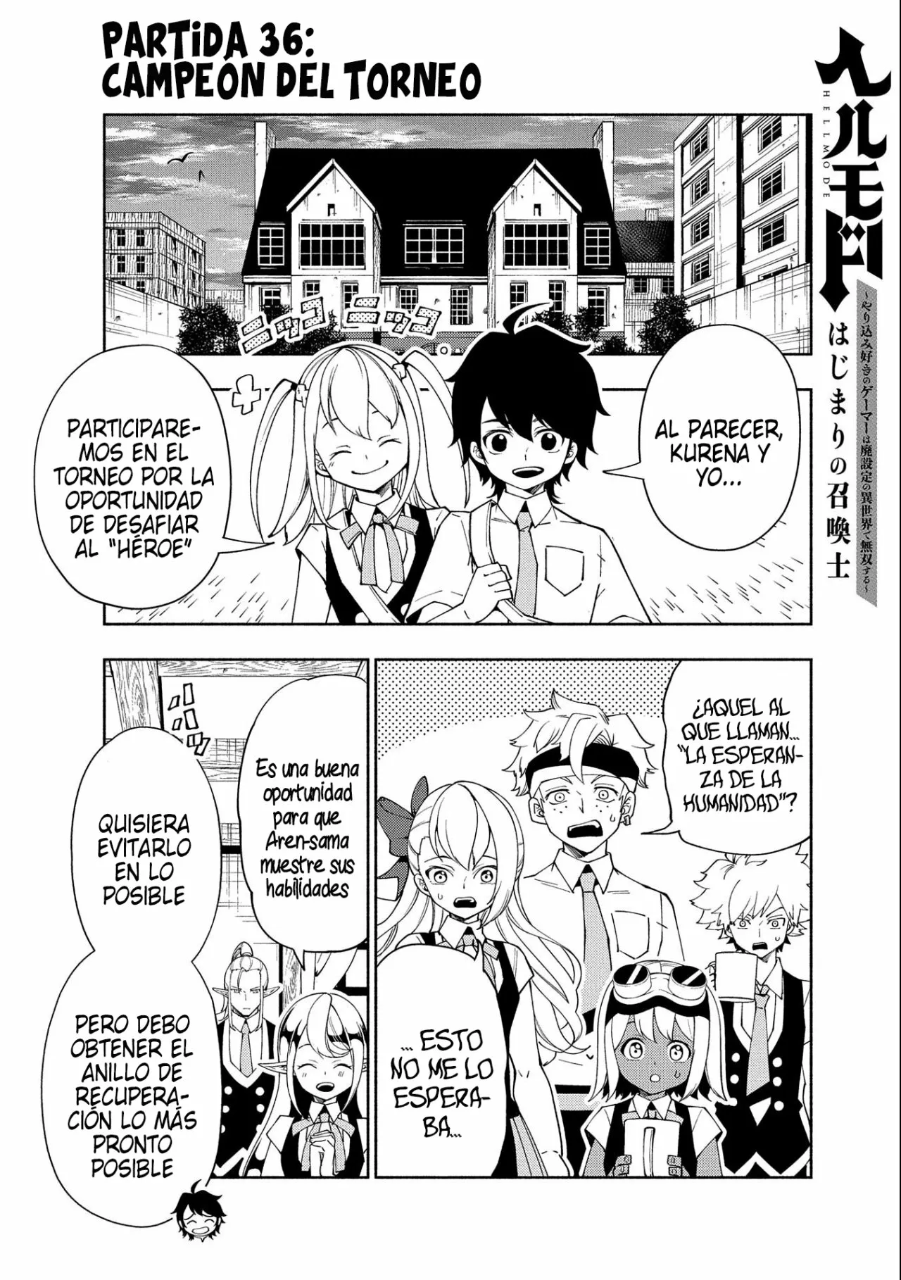 Hell Mode: Yarikomi Suki no Gamer wa Hai-settei no Isekai de Musou suru – Hajimari no Shoukanshi Capítulo 36 - Page 3