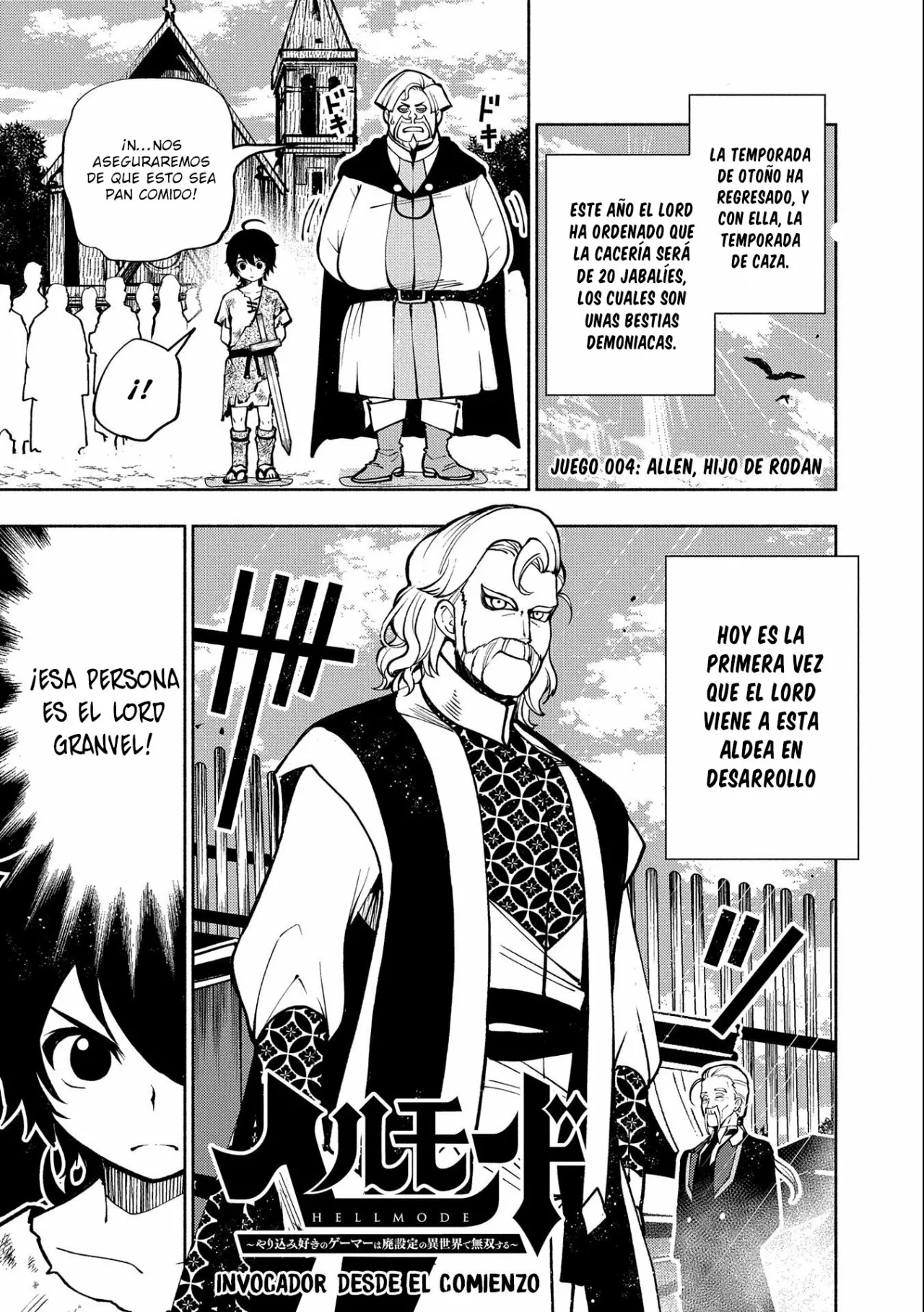 Hell Mode: Yarikomi Suki no Gamer wa Hai-settei no Isekai de Musou suru – Hajimari no Shoukanshi Capítulo 4 - Page 2