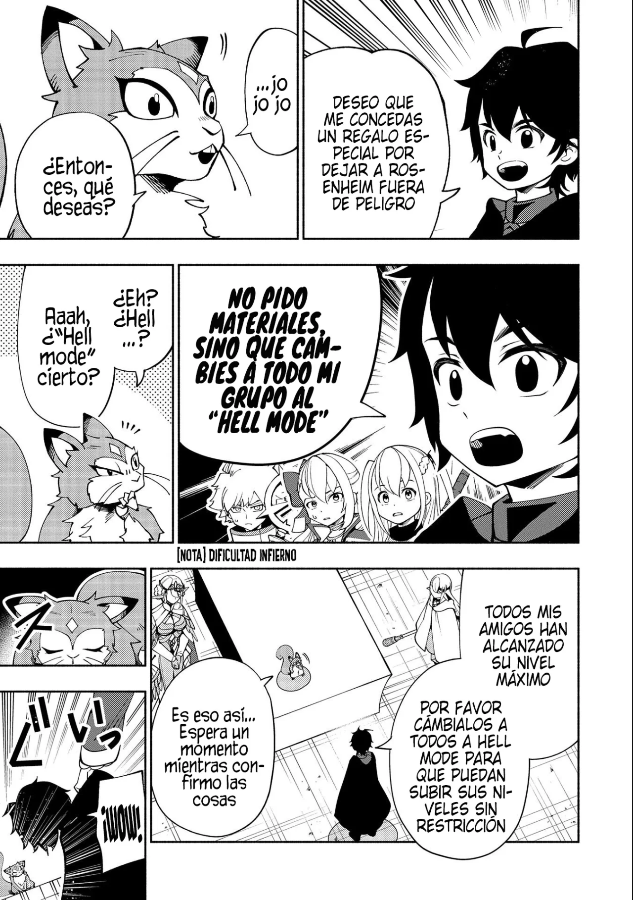 Hell Mode: Yarikomi Suki no Gamer wa Hai-settei no Isekai de Musou suru – Hajimari no Shoukanshi Capítulo 42 - Page 16