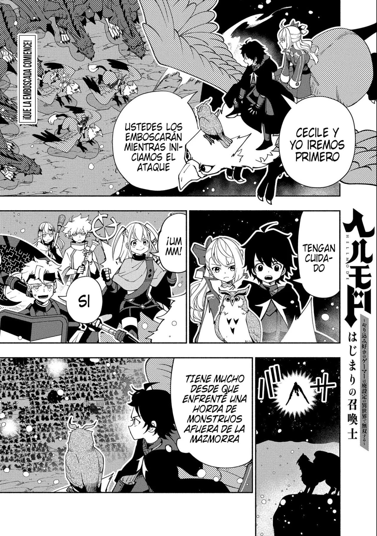 Hell Mode: Yarikomi Suki no Gamer wa Hai-settei no Isekai de Musou suru – Hajimari no Shoukanshi Capítulo 42 - Page 4