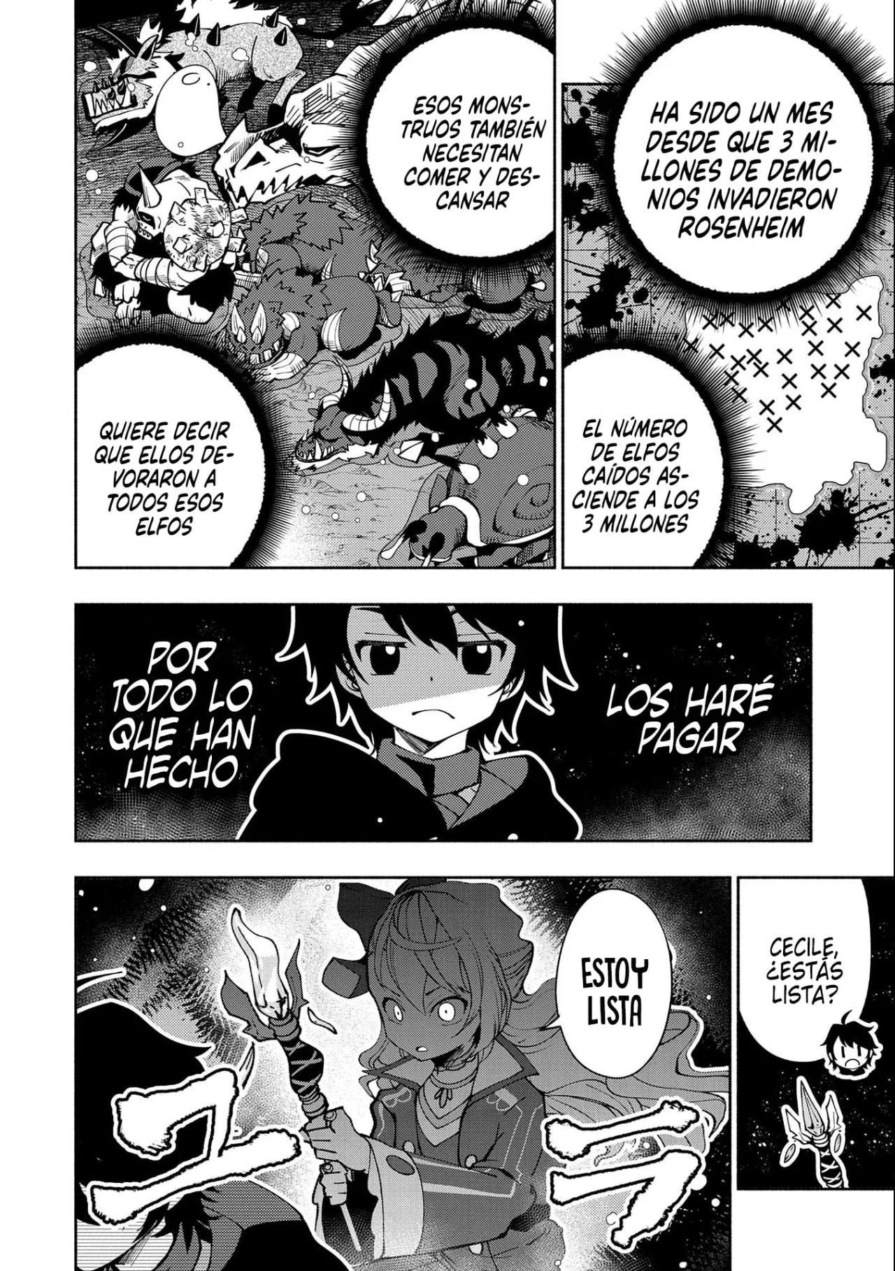 Hell Mode: Yarikomi Suki no Gamer wa Hai-settei no Isekai de Musou suru – Hajimari no Shoukanshi Capítulo 42 - Page 5