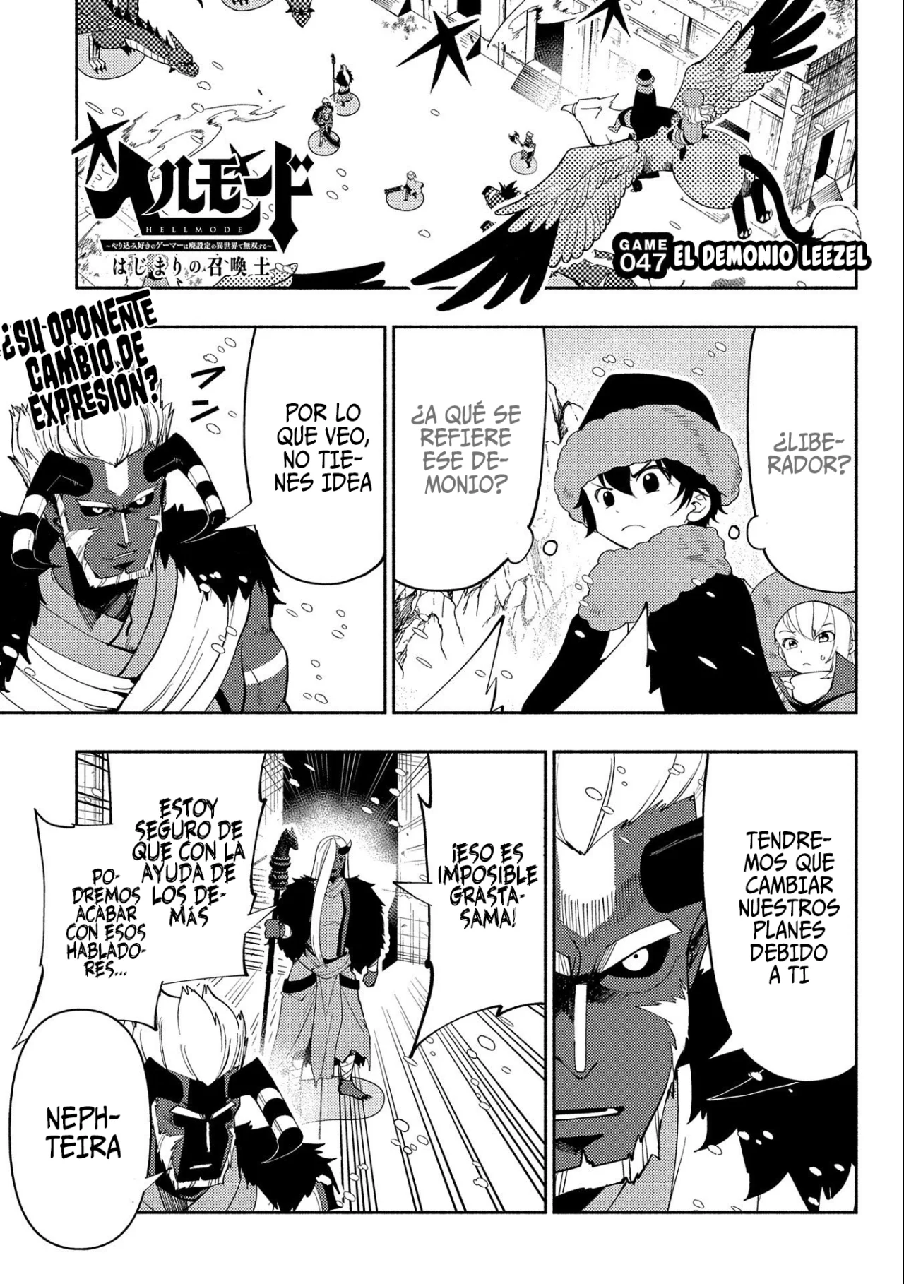 Hell Mode: Yarikomi Suki no Gamer wa Hai-settei no Isekai de Musou suru – Hajimari no Shoukanshi Capítulo 47 - Page 4