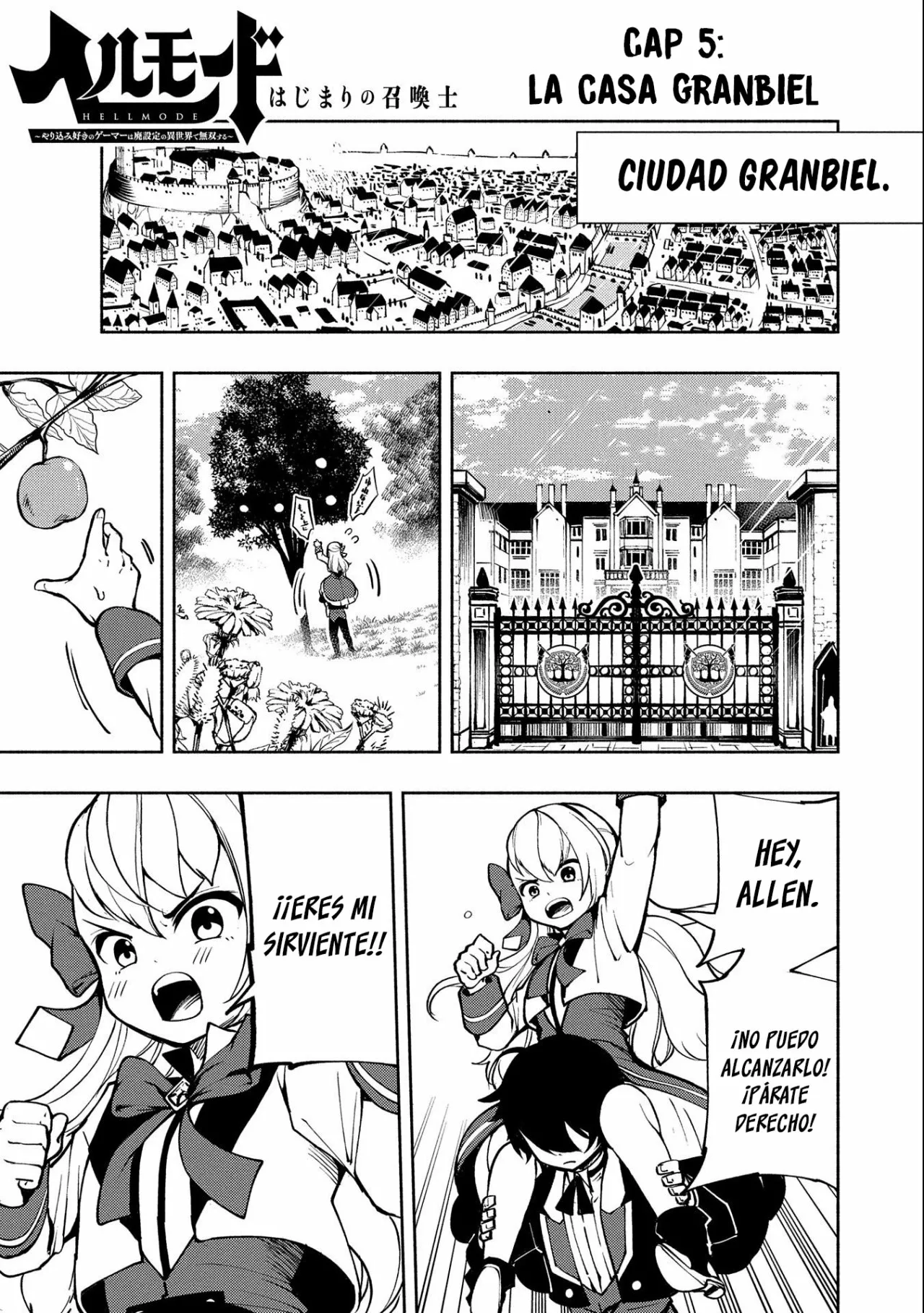 Hell Mode: Yarikomi Suki no Gamer wa Hai-settei no Isekai de Musou suru – Hajimari no Shoukanshi Capítulo 5 - Page 2