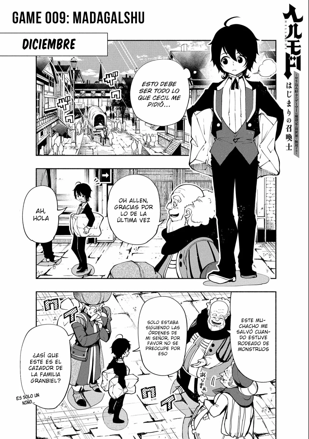 Hell Mode: Yarikomi Suki no Gamer wa Hai-settei no Isekai de Musou suru – Hajimari no Shoukanshi Capítulo 9 - Page 2