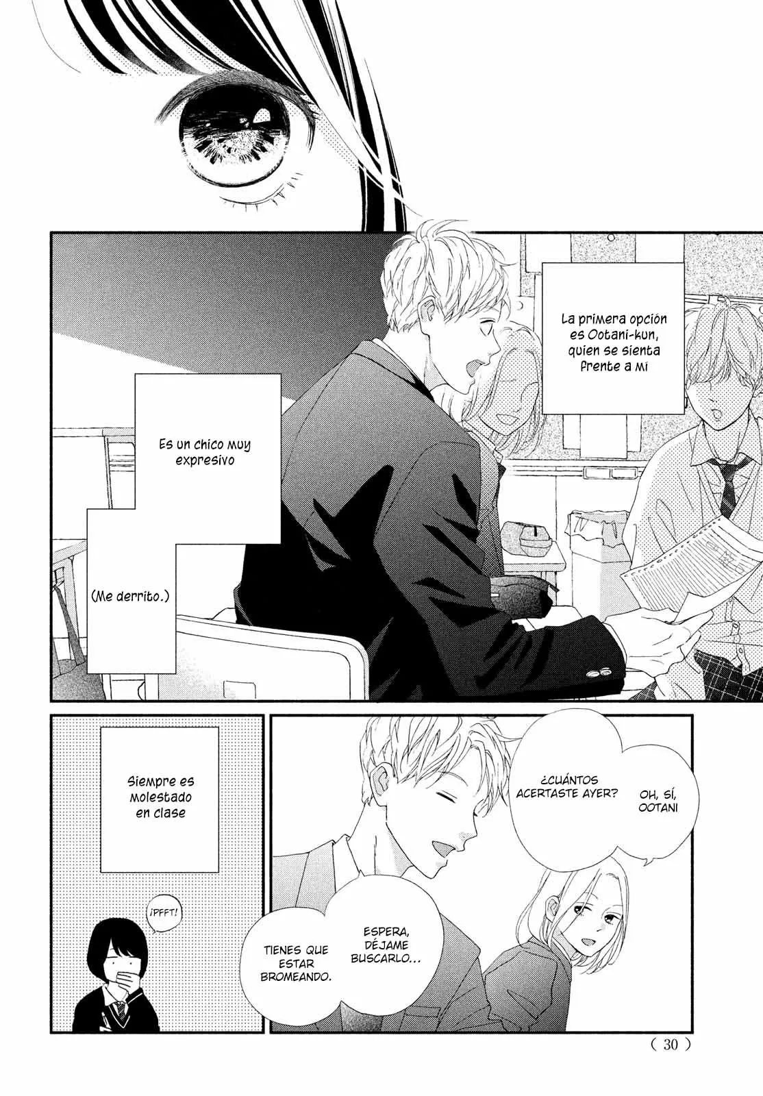 Kimi no Yokogao wo Miteita Capítulo 1 - Page 18