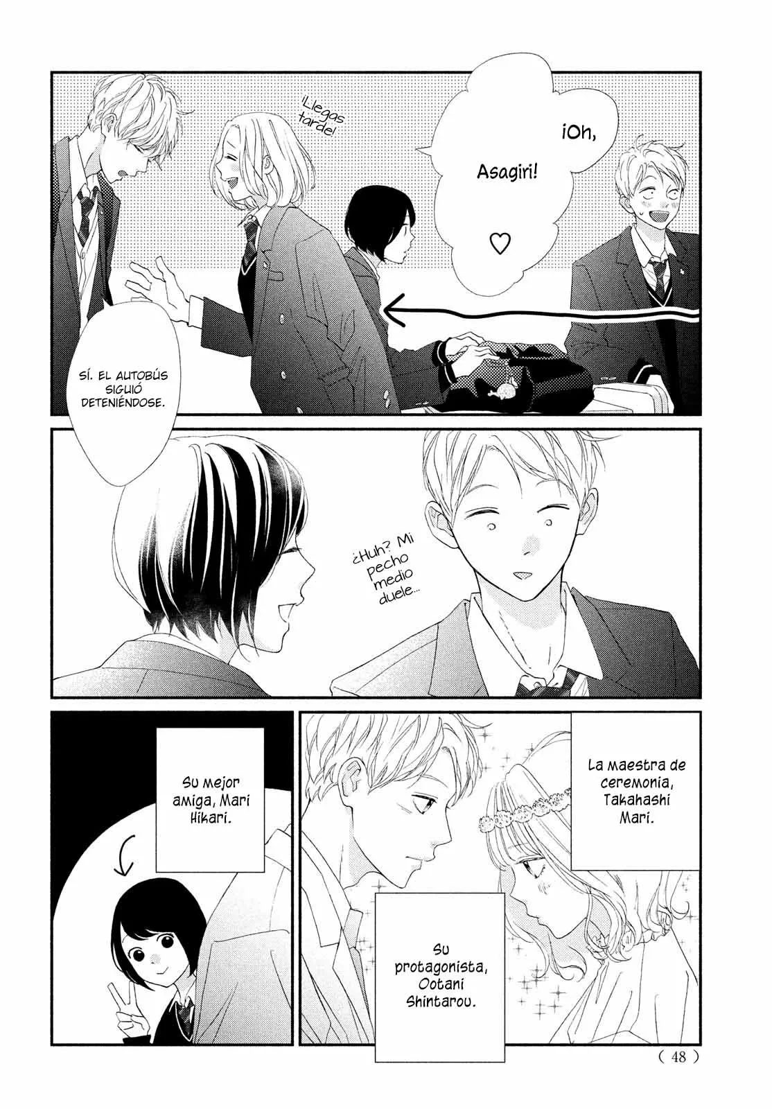Kimi no Yokogao wo Miteita Capítulo 1 - Page 36