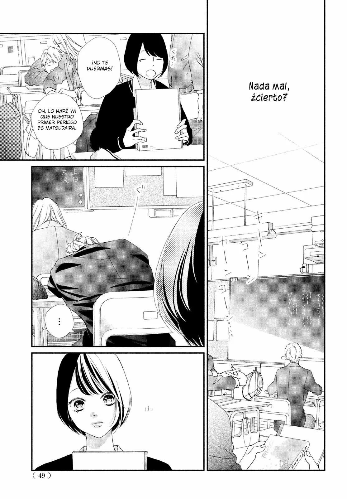 Kimi no Yokogao wo Miteita Capítulo 1 - Page 37