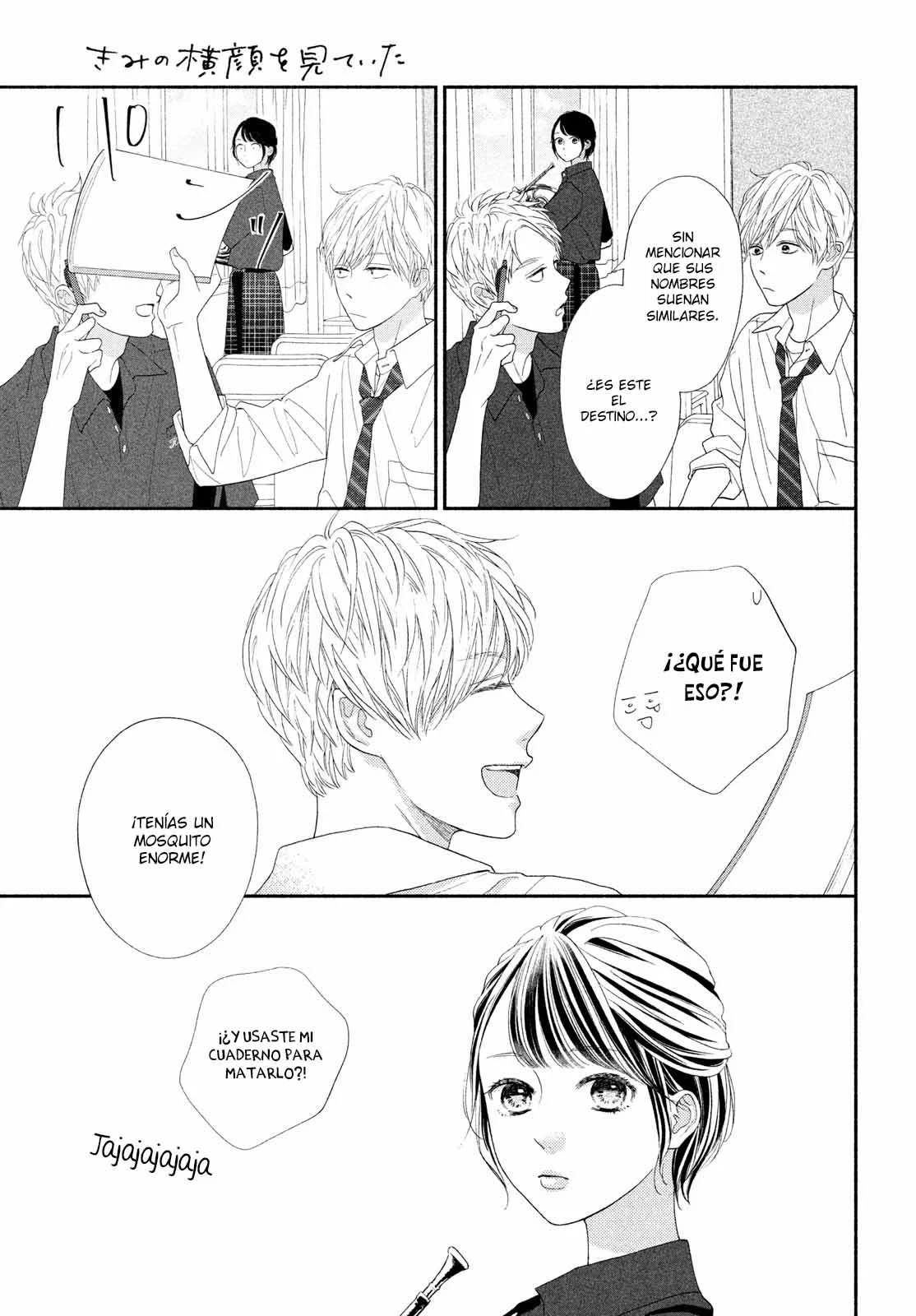 Kimi no Yokogao wo Miteita Capítulo 10 - Page 16