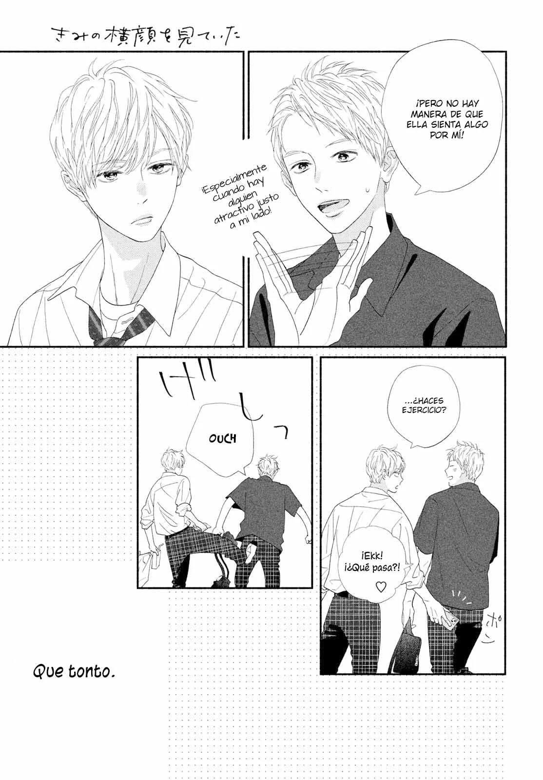 Kimi no Yokogao wo Miteita Capítulo 10 - Page 22