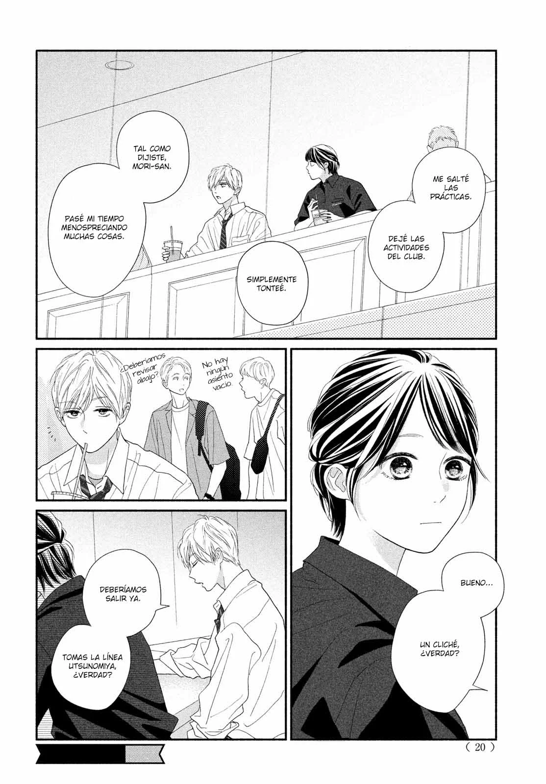 Kimi no Yokogao wo Miteita Capítulo 12 - Page 14