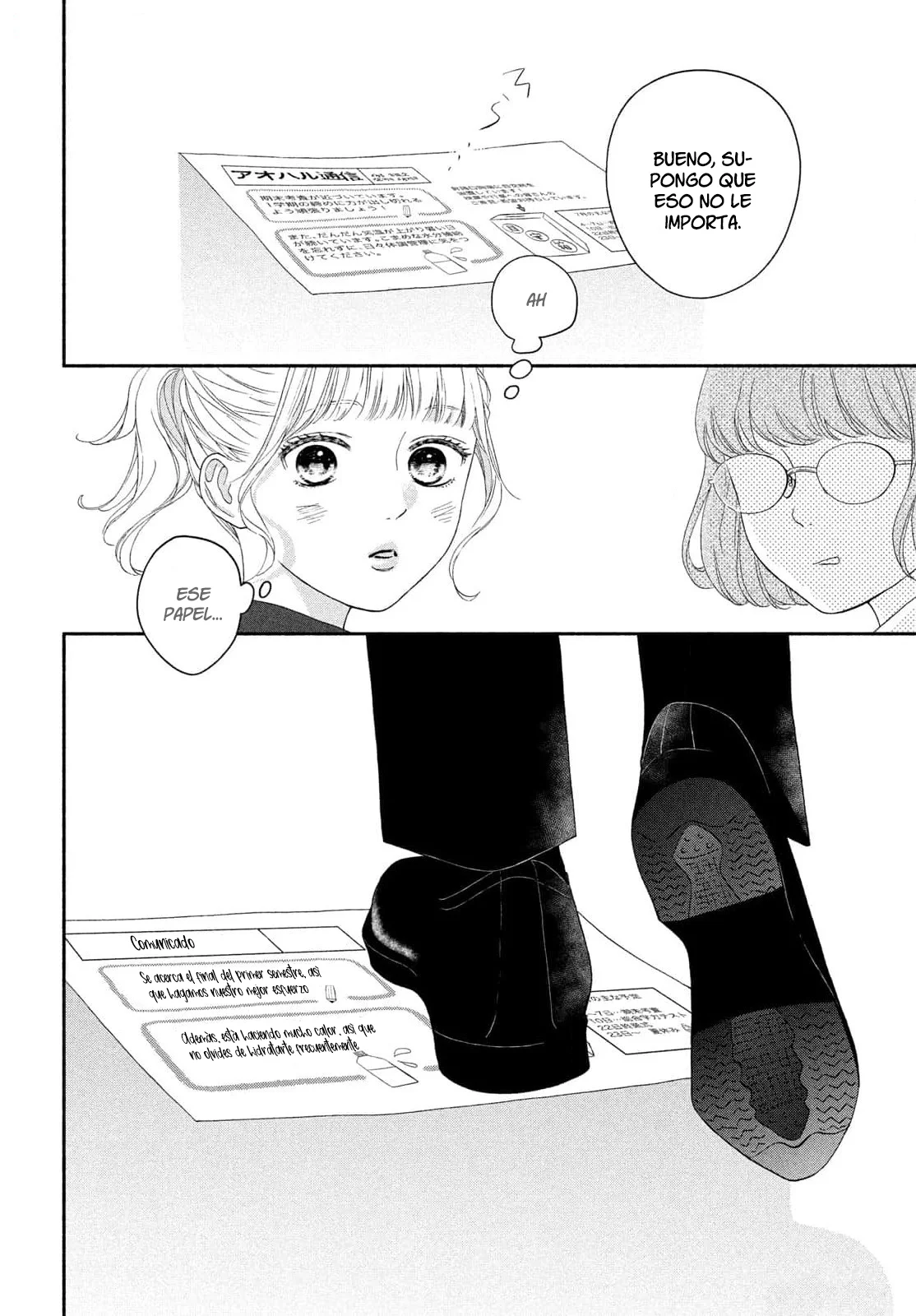 Kimi no Yokogao wo Miteita Capítulo 15 - Page 10