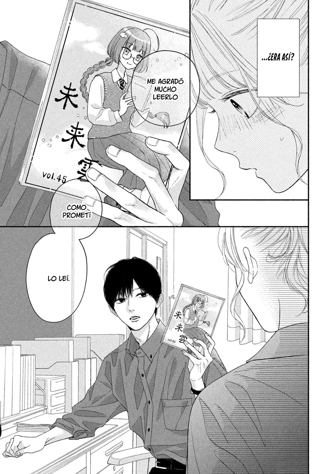 Kimi no Yokogao wo Miteita Capítulo 15 - Page 25