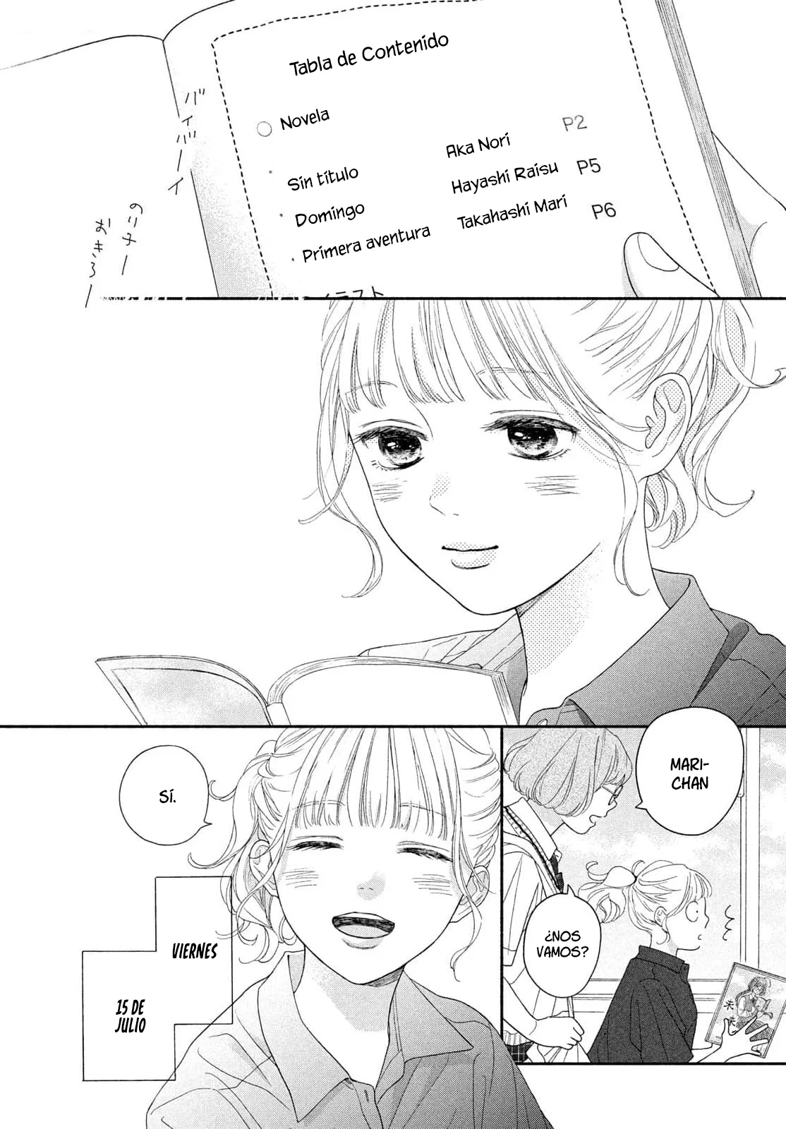 Kimi no Yokogao wo Miteita Capítulo 15 - Page 6