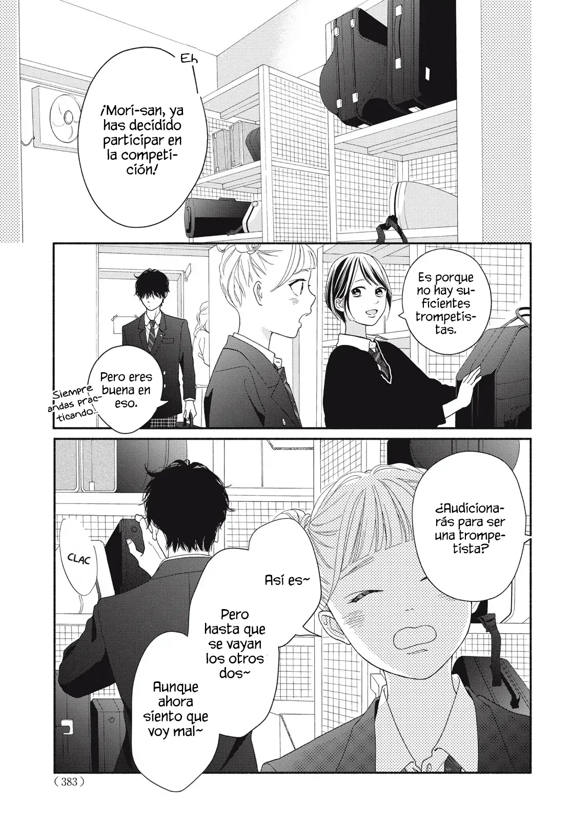 Kimi no Yokogao wo Miteita Capítulo 17.5 - Page 17